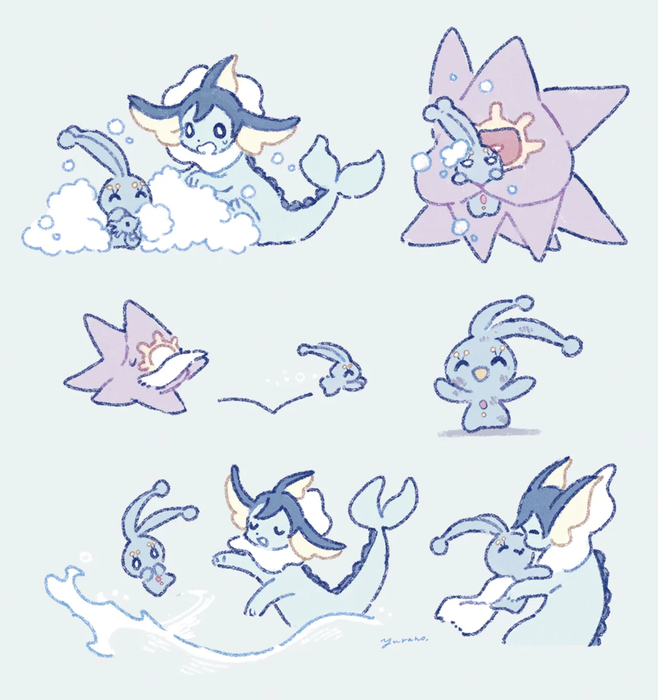 ゆらのyuranoいつか星の降る海でSomeday,on the Star Falling Sea于星辰垂落之海PokemonChinese林观汉化 - Image 903