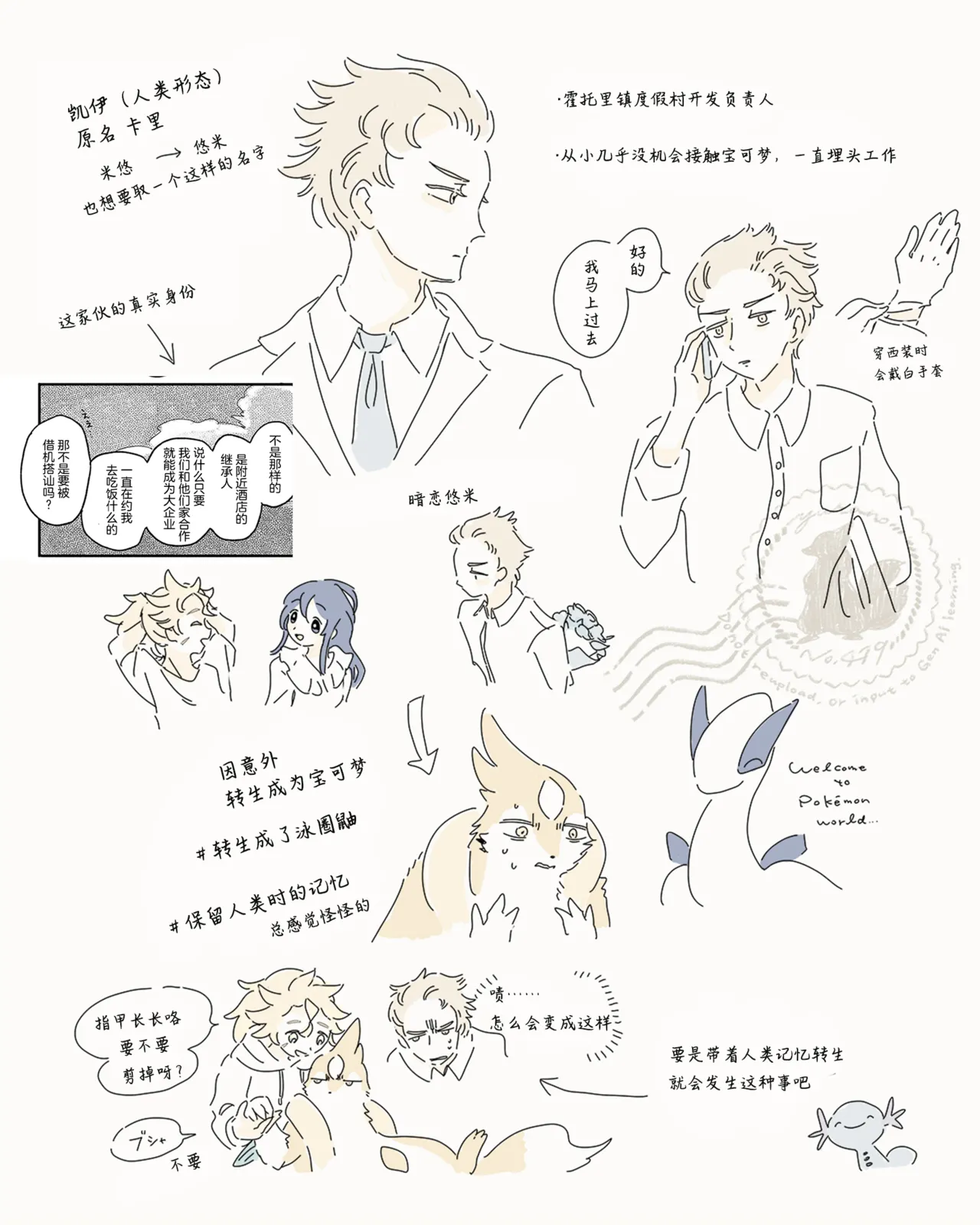 ゆらのyuranoいつか星の降る海でSomeday,on the Star Falling Sea于星辰垂落之海PokemonChinese林观汉化 - Image 969