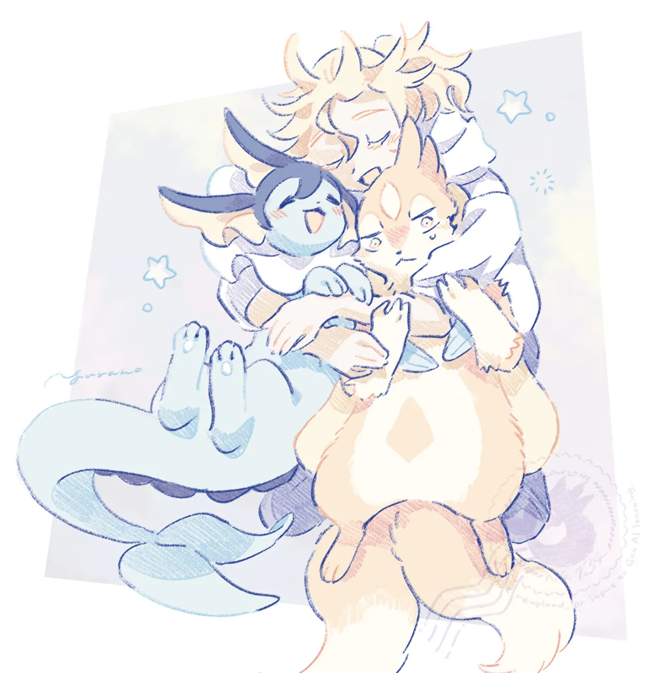 ゆらのyuranoいつか星の降る海でSomeday,on the Star Falling Sea于星辰垂落之海PokemonChinese林观汉化 - Image 976