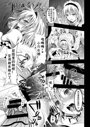 YURIRU-RARIKA Kojima Saya, Lazu Toraware Alice Kusonikubenki Zenpen Touhou Project Chinese Digital 上校个人汉化CE汉化组 - Page 26