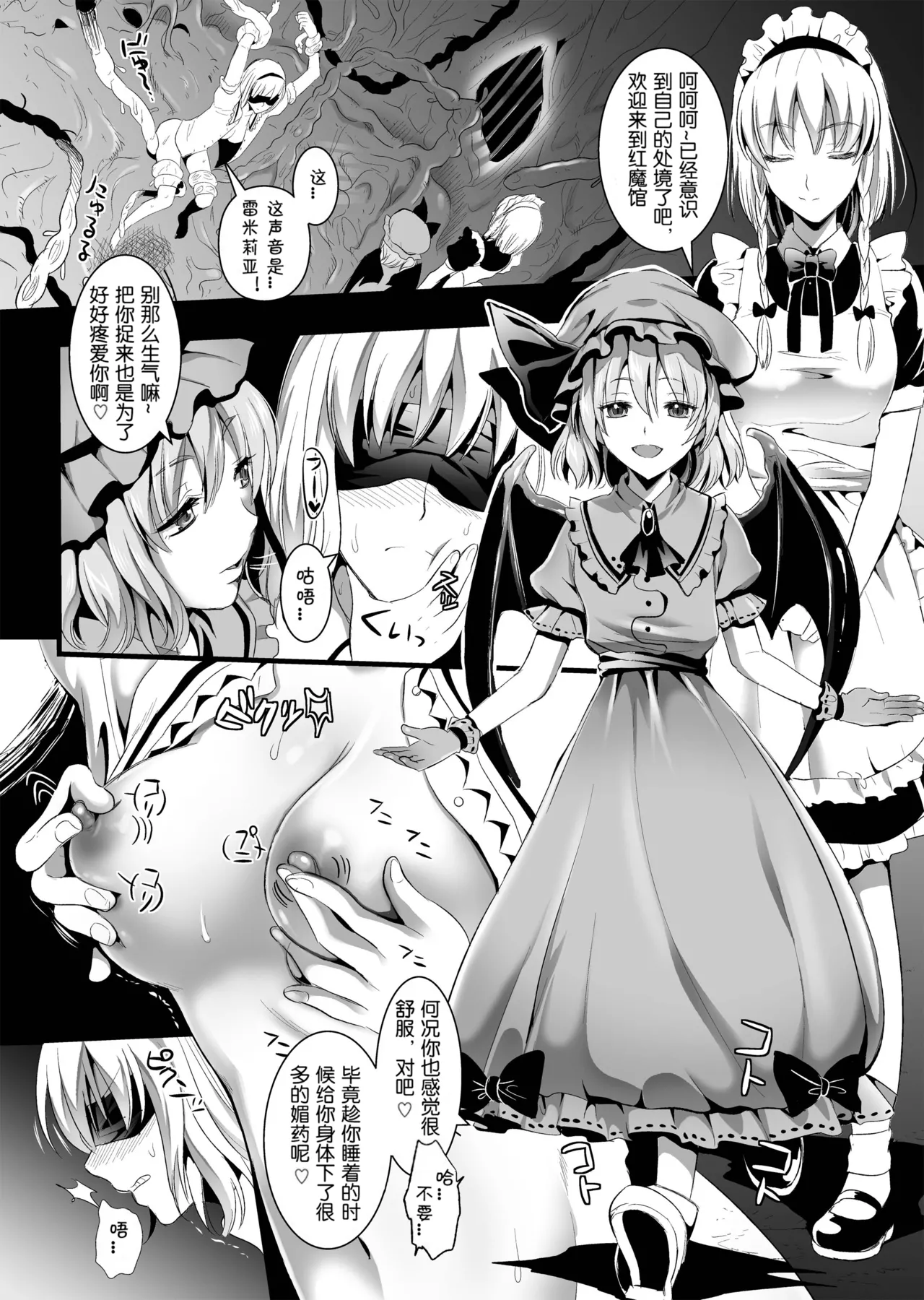 YURIRU-RARIKA Kojima Saya, Lazu Toraware Alice Kusonikubenki Zenpen Touhou Project Chinese Digital 上校个人汉化CE汉化组 - Image 10