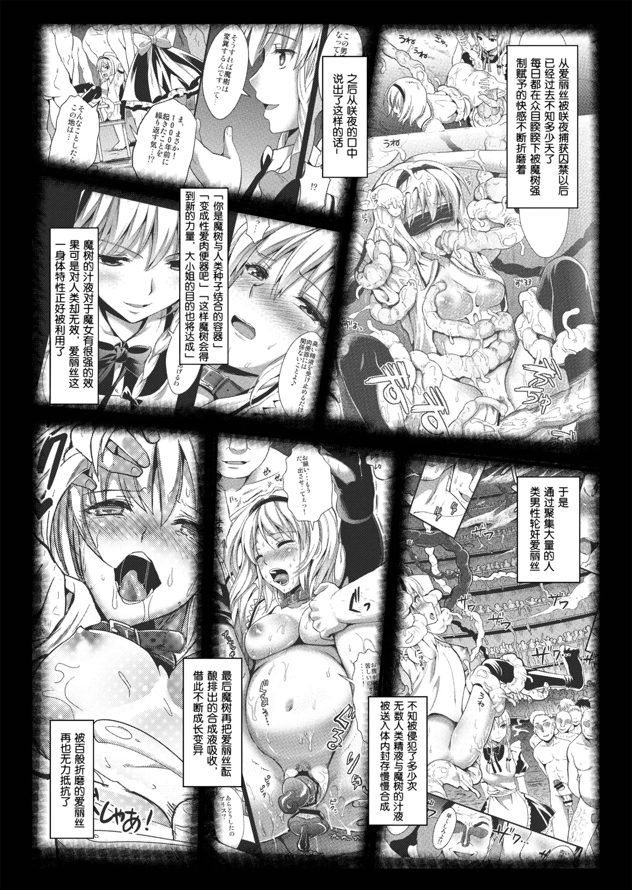 YURIRU-RARIKA Kojima Saya, Lazu Toraware Alice Kusonikubenki Zenpen Touhou Project Chinese Digital 上校个人汉化CE汉化组 - Image 72