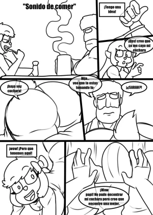 Zaicomaster14 Jugando con Papi En Pronceso Blanco y Negro Spanish My Totally Normal Family - Page 10