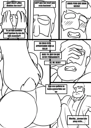 Zaicomaster14 Jugando con Papi En Pronceso Blanco y Negro Spanish My Totally Normal Family - Page 12