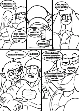 Zaicomaster14 Jugando con Papi En Pronceso Blanco y Negro Spanish My Totally Normal Family - Page 15