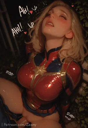 Zeeny carol danvers marvel Exclusive set - Page 35