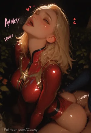 Zeeny carol danvers marvel Exclusive set - Page 36