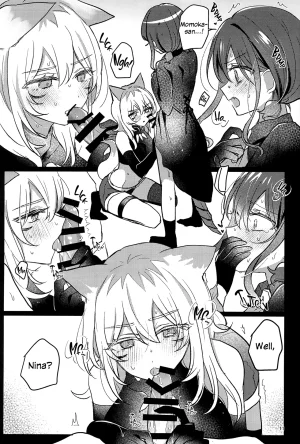 Zenbu Buchikome. 7 Hamu-chan Daisuki Momi Joutai Ijou Lv. 27 Status Ailment Lv. 27 Girls Band Cry English - Page 10