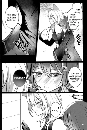 Zenbu Buchikome. 7 Hamu-chan Daisuki Momi Joutai Ijou Lv. 27 Status Ailment Lv. 27 Girls Band Cry English - Page 14