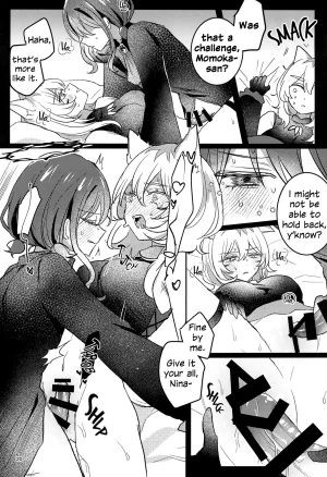 Zenbu Buchikome. 7 Hamu-chan Daisuki Momi Joutai Ijou Lv. 27 Status Ailment Lv. 27 Girls Band Cry English - Page 19