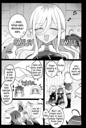 Zenbu Buchikome. 7 Hamu-chan Daisuki Momi Joutai Ijou Lv. 27 Status Ailment Lv. 27 Girls Band Cry English - Page 24