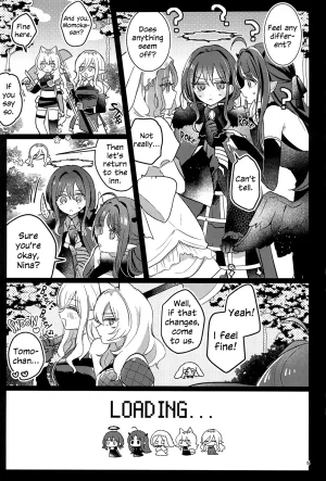 Zenbu Buchikome. 7 Hamu-chan Daisuki Momi Joutai Ijou Lv. 27 Status Ailment Lv. 27 Girls Band Cry English - Page 4