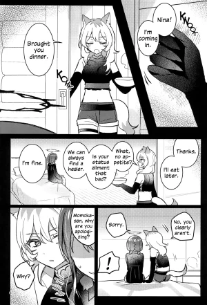 Zenbu Buchikome. 7 Hamu-chan Daisuki Momi Joutai Ijou Lv. 27 Status Ailment Lv. 27 Girls Band Cry English - Page 5