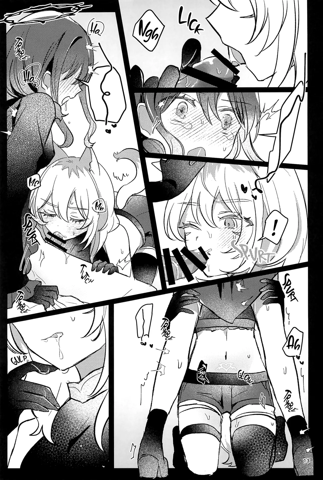 Zenbu Buchikome. 7 Hamu-chan Daisuki Momi Joutai Ijou Lv. 27 Status Ailment Lv. 27 Girls Band Cry English - Image 12