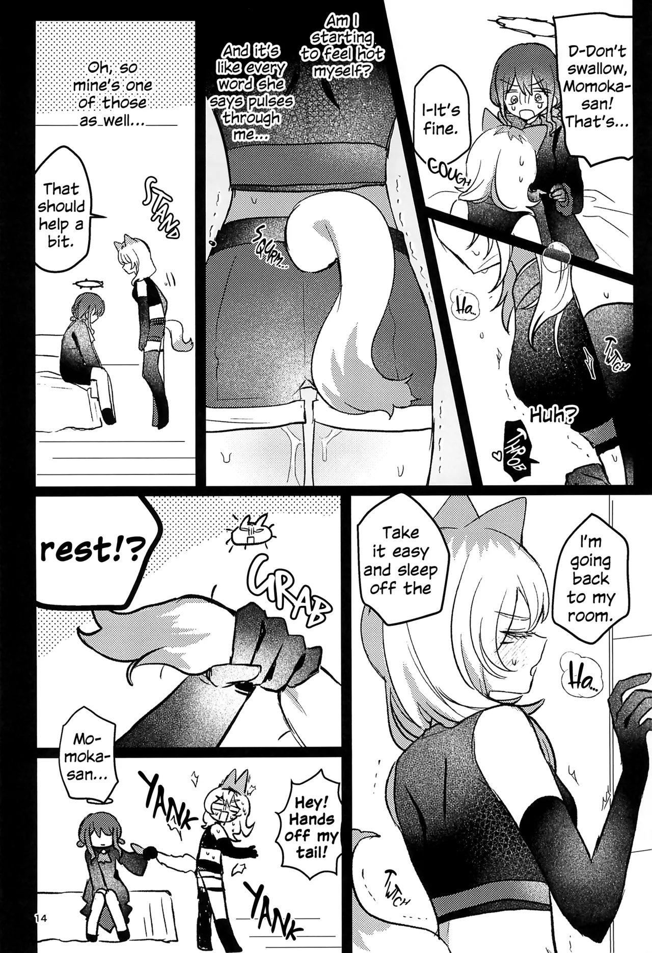 Zenbu Buchikome. 7 Hamu-chan Daisuki Momi Joutai Ijou Lv. 27 Status Ailment Lv. 27 Girls Band Cry English - Image 13