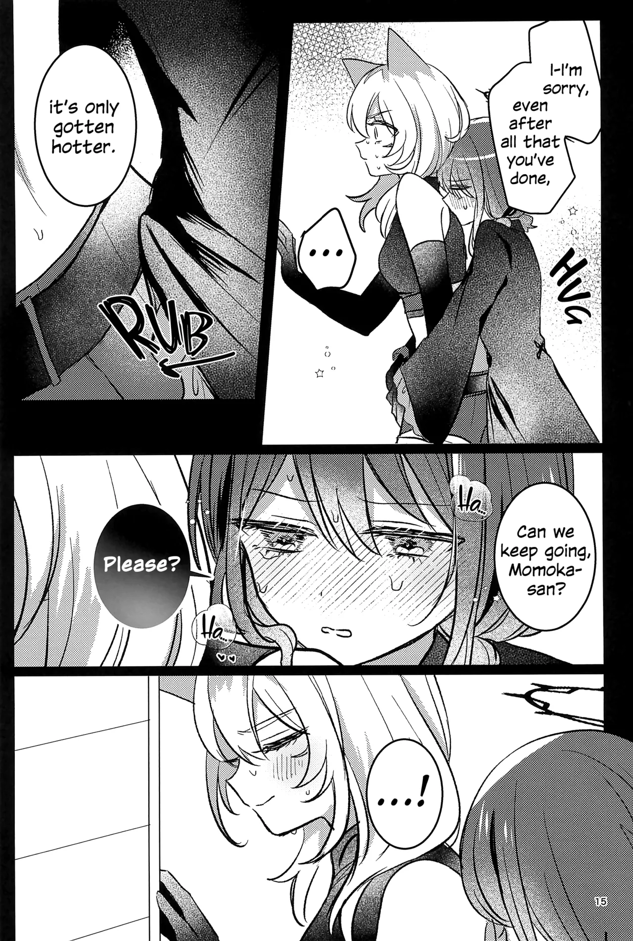 Zenbu Buchikome. 7 Hamu-chan Daisuki Momi Joutai Ijou Lv. 27 Status Ailment Lv. 27 Girls Band Cry English - Image 14