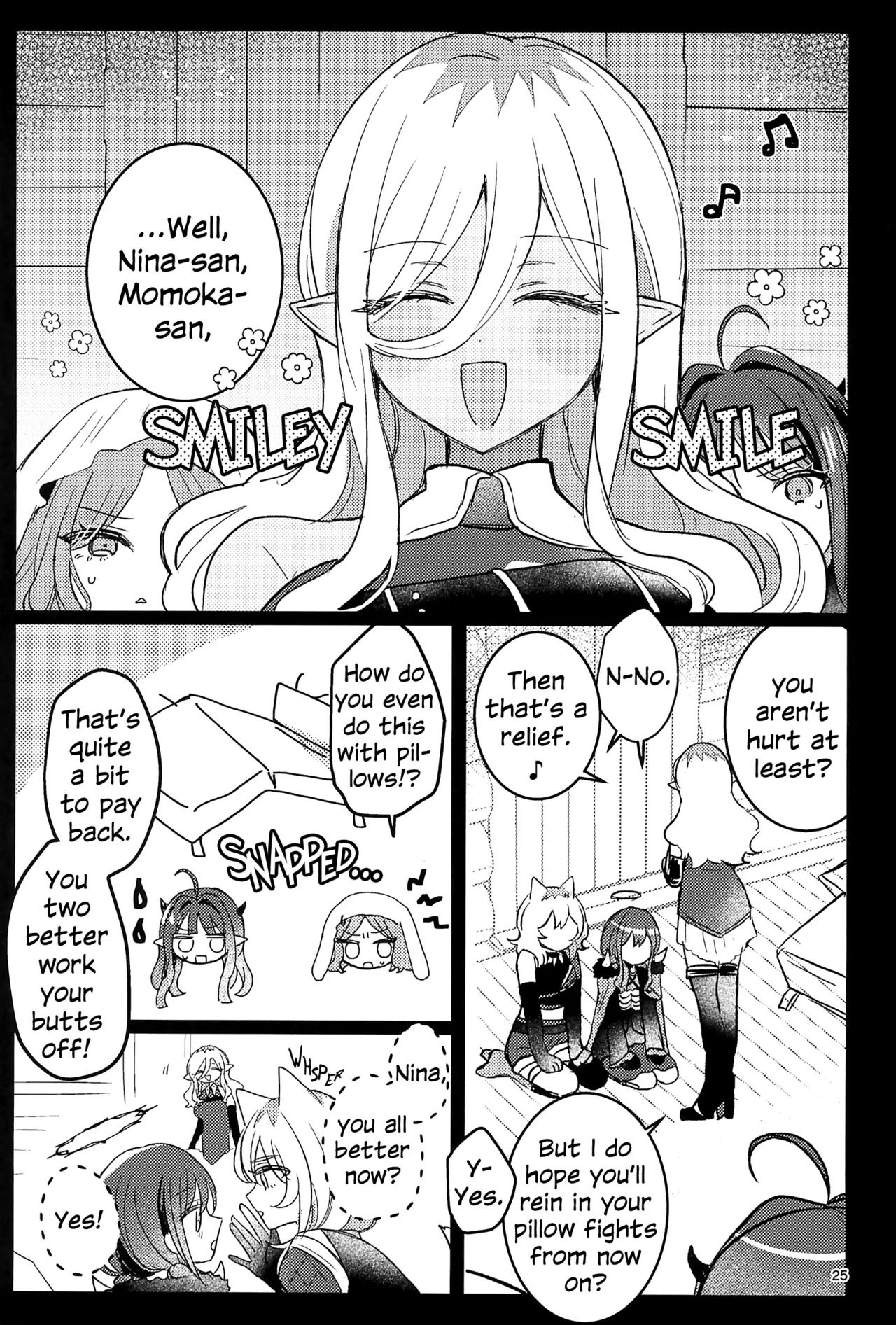 Zenbu Buchikome. 7 Hamu-chan Daisuki Momi Joutai Ijou Lv. 27 Status Ailment Lv. 27 Girls Band Cry English - Image 24