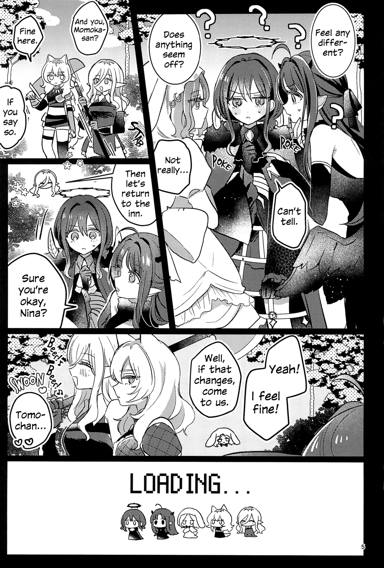 Zenbu Buchikome. 7 Hamu-chan Daisuki Momi Joutai Ijou Lv. 27 Status Ailment Lv. 27 Girls Band Cry English - Image 4