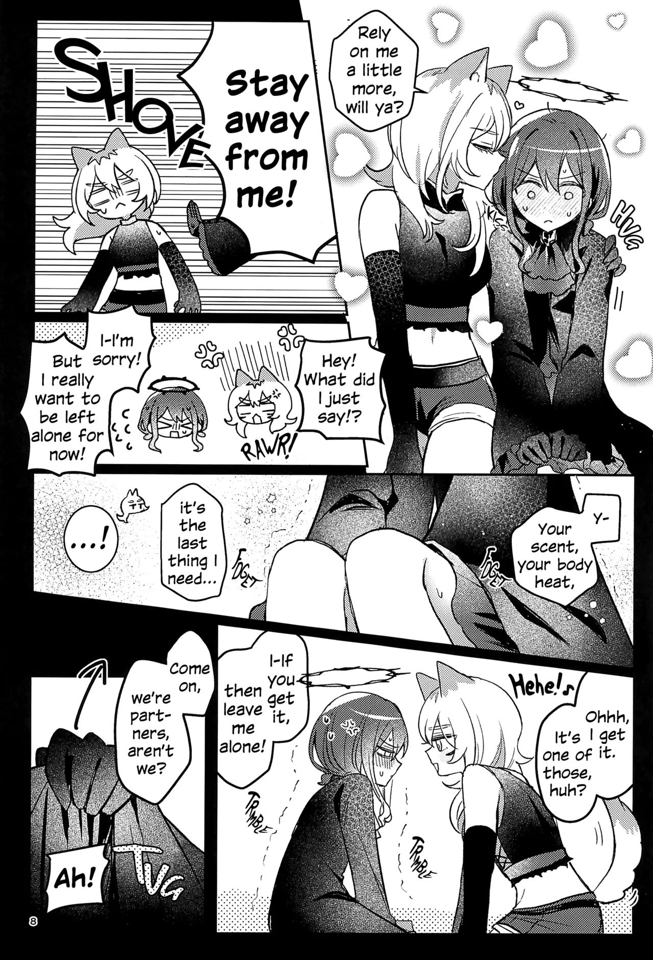 Zenbu Buchikome. 7 Hamu-chan Daisuki Momi Joutai Ijou Lv. 27 Status Ailment Lv. 27 Girls Band Cry English - Image 7