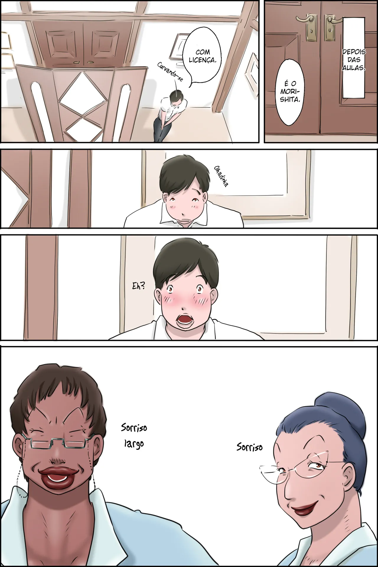 zenmai kourogi Sessão de Fotos de Reabilitação do Morishita-kun na Sala da Diretora Português - Image 14