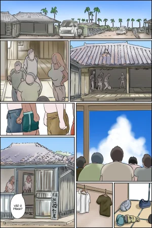 Zenmai Kourogi Sono Shima wa Makkuro ni Hiyake Shita Oba-san-tachi no Seisokuchi de Aru Português - Page 14