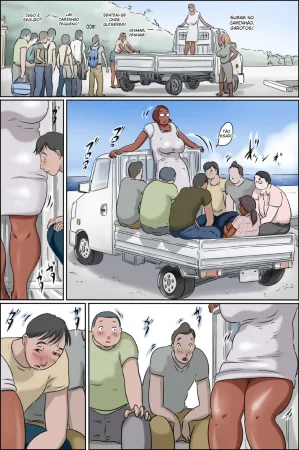 Zenmai Kourogi Sono Shima wa Makkuro ni Hiyake Shita Oba-san-tachi no Seisokuchi de Aru Português - Page 7