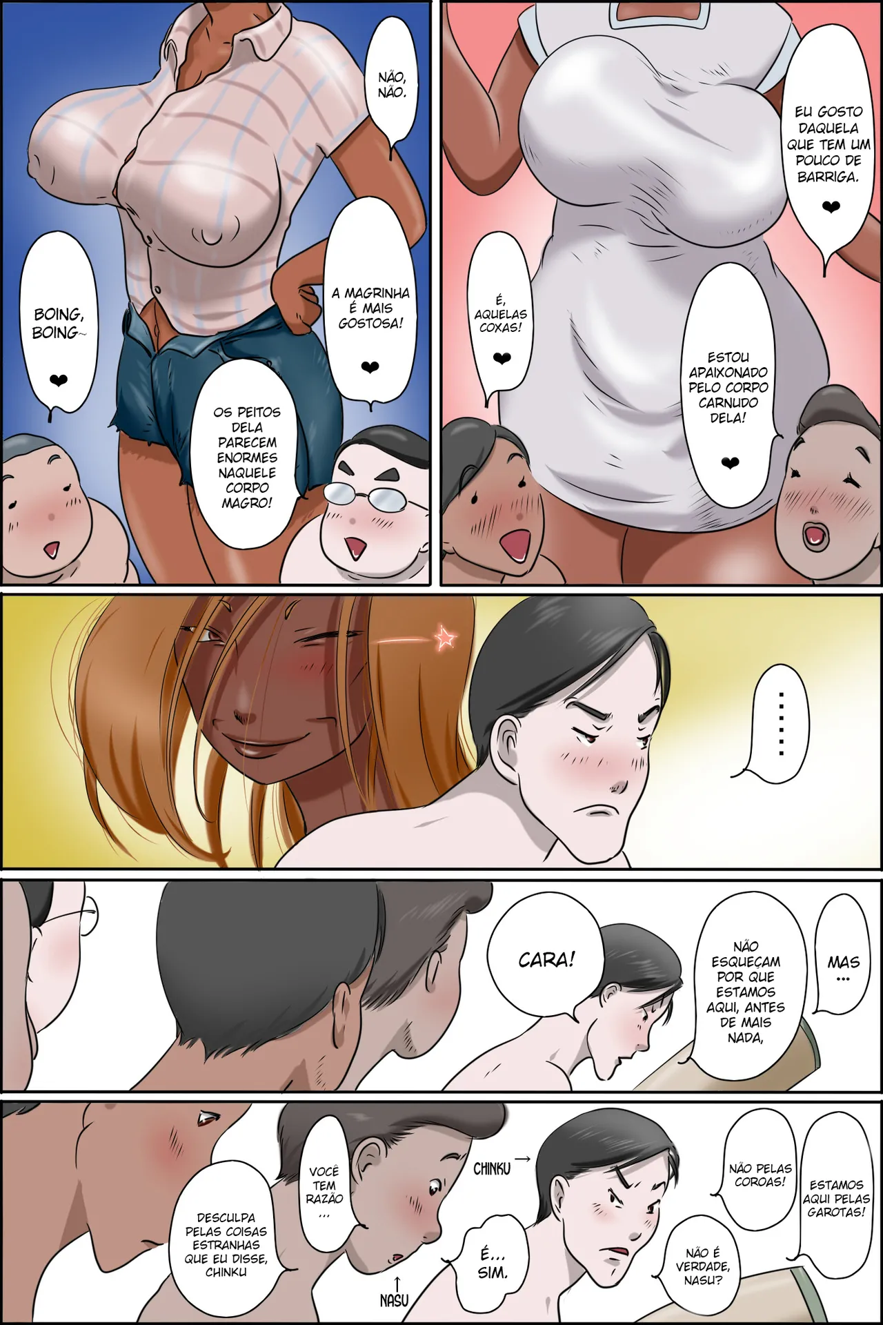 Zenmai Kourogi Sono Shima wa Makkuro ni Hiyake Shita Oba-san-tachi no Seisokuchi de Aru Português - Image 16