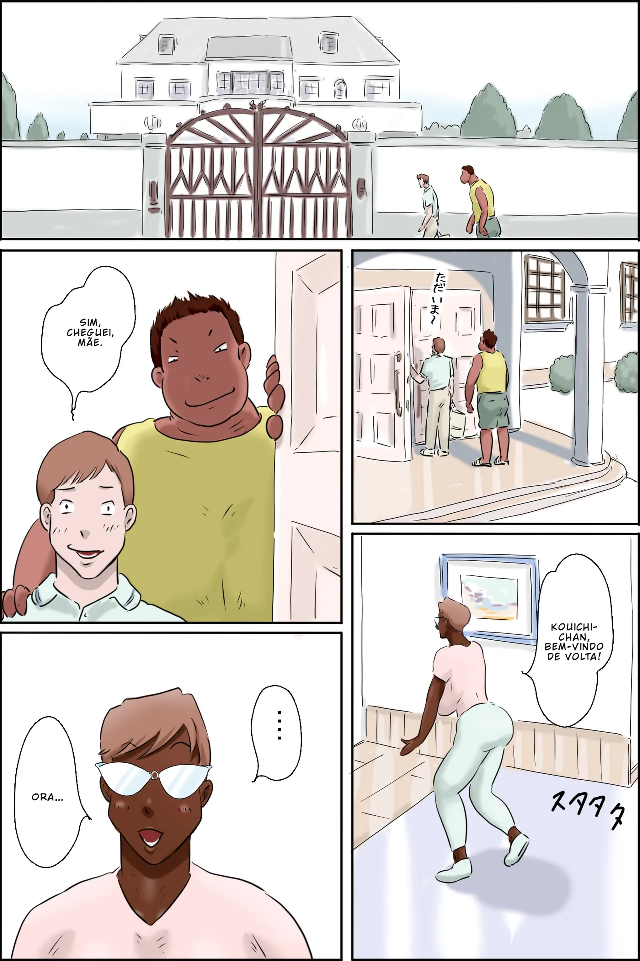 Zenmai Kourogi Tsutomu-kun makaritoru Masaru mama-hen Koichi mama-hen Português PT-BR - Image 15