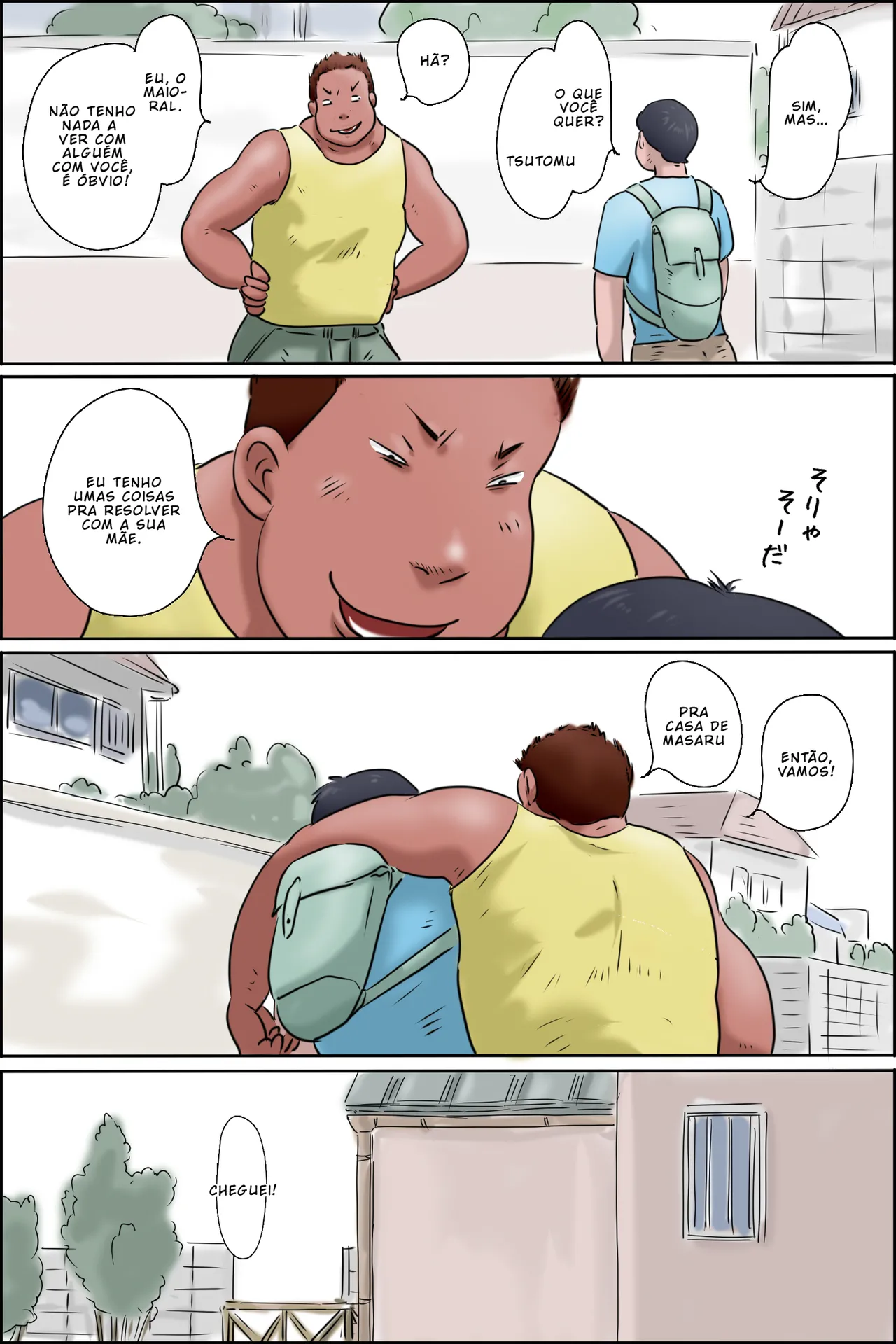 Zenmai Kourogi Tsutomu-kun makaritoru Masaru mama-hen Koichi mama-hen Português PT-BR - Image 3