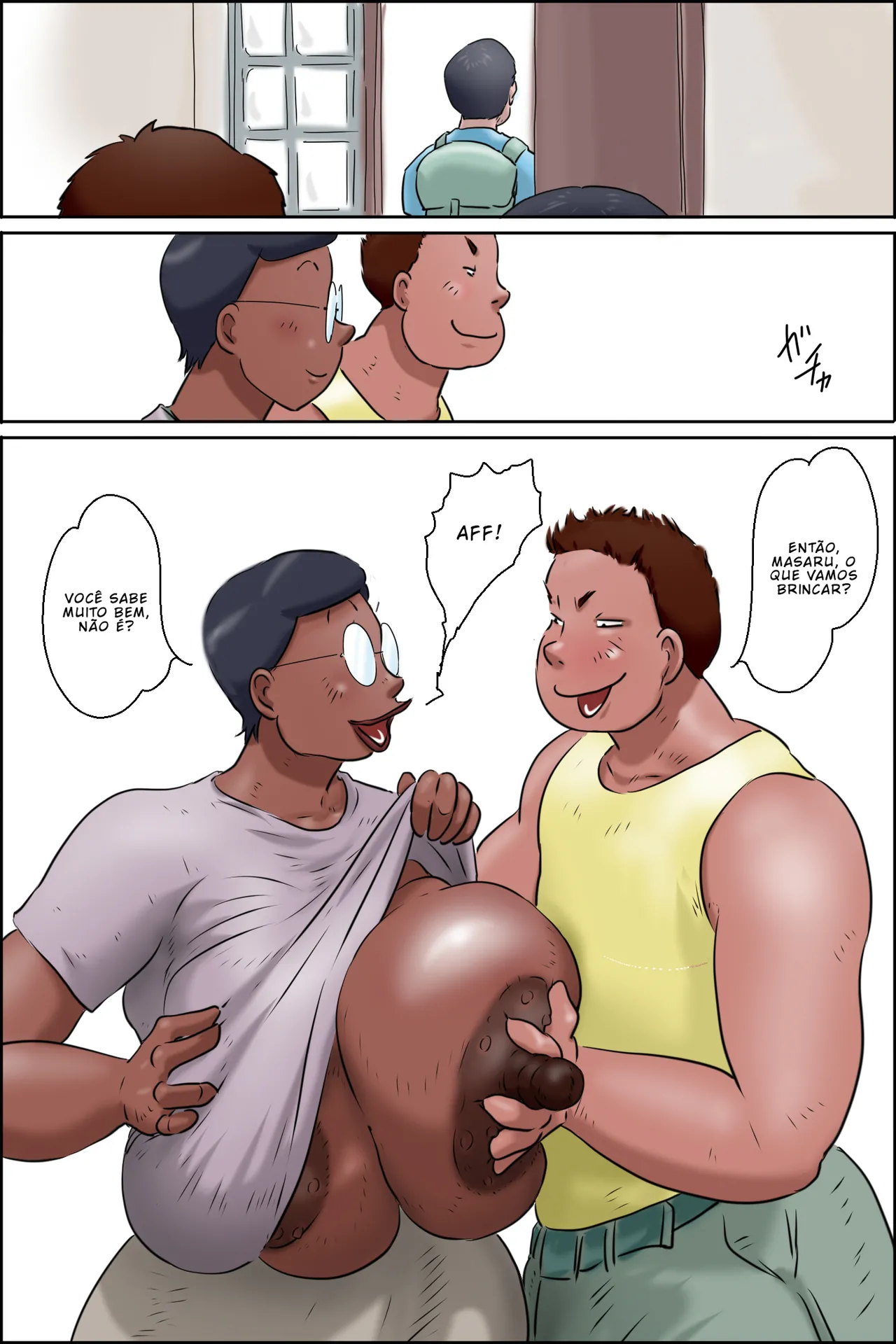 Zenmai Kourogi Tsutomu-kun makaritoru Masaru mama-hen Koichi mama-hen Português PT-BR - Image 7