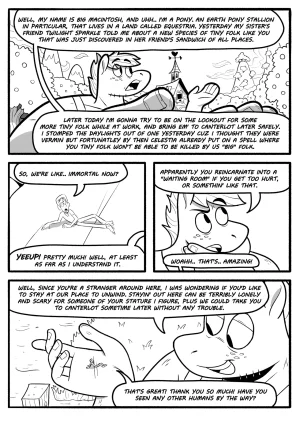 Zeph Stormherd milehighbovine My Gigantic Pony Diminutiveness is Magic Chapter 2 - Page 8